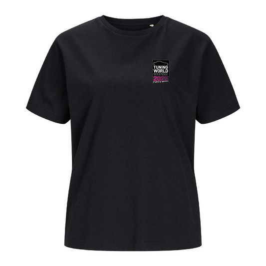T-Shirt schwarz Women´s "Tuningworld Bodensee 2025"