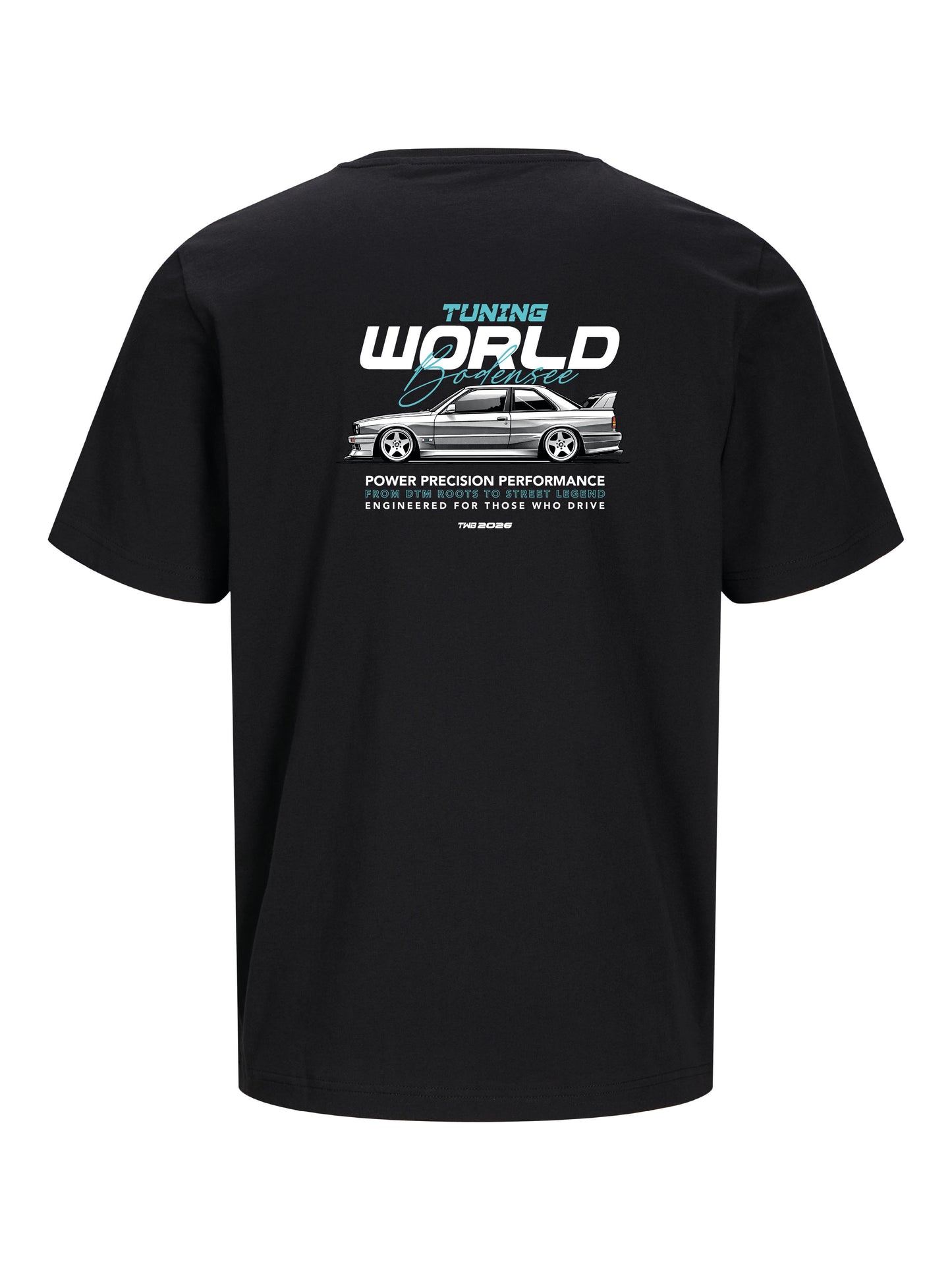 T-Shirt schwarz Men´s "Tuningworld Bodensee 2026" BMW