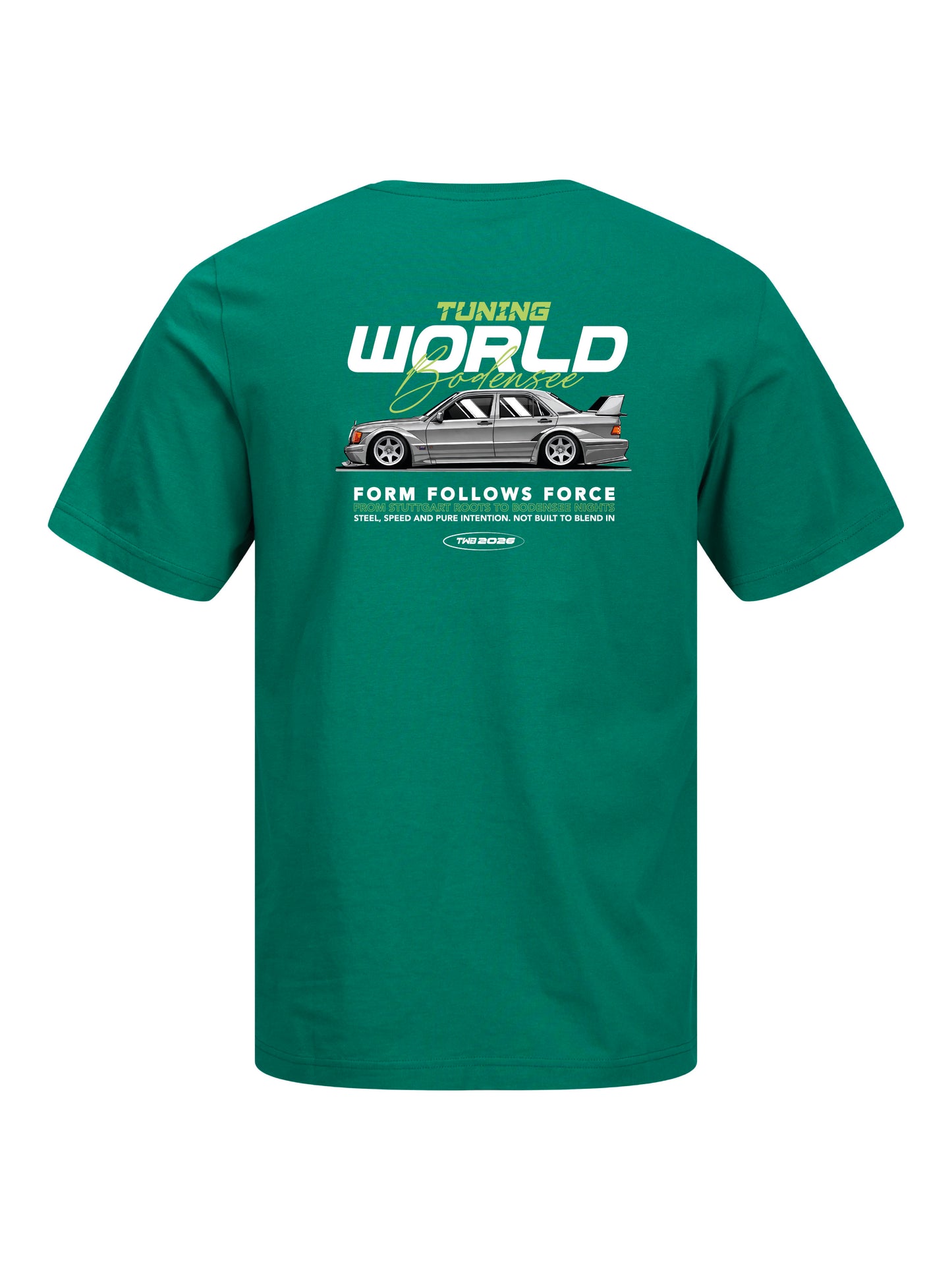 T-Shirt alpine green Men´s "Tuningworld Bodensee 2026" Mercedes