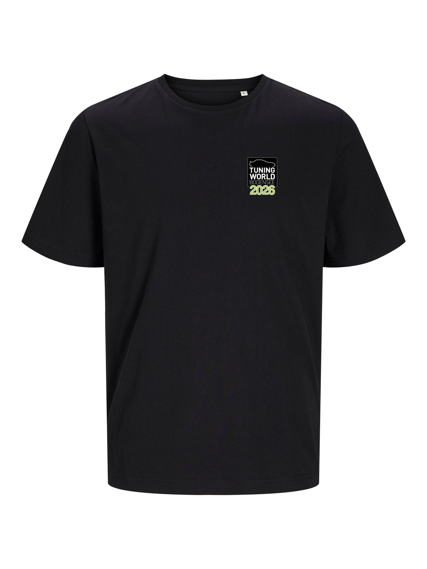 T-Shirt schwarz Men´s "Tuningworld Bodensee 2026" Golf