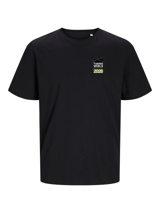 T-Shirt schwarz Men´s "Tuningworld Bodensee 2026" Golf