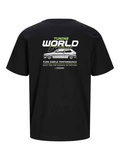 T-Shirt schwarz Men´s "Tuningworld Bodensee 2026" Golf