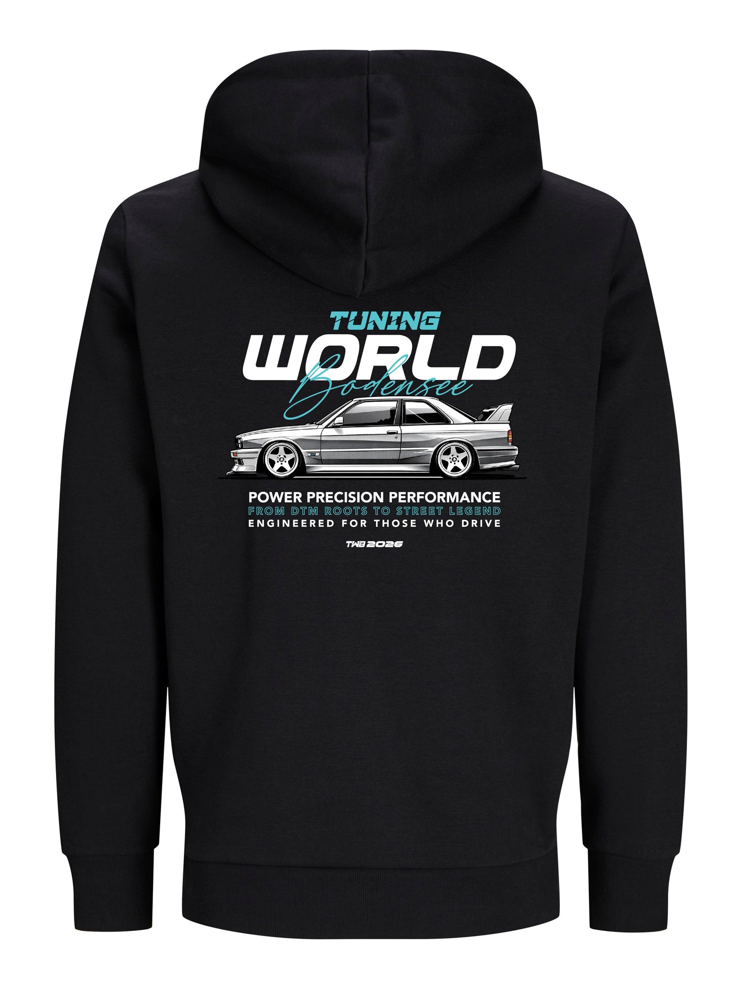 Hoodie schwarz "Tuningworld Bodensee 2026 BMW