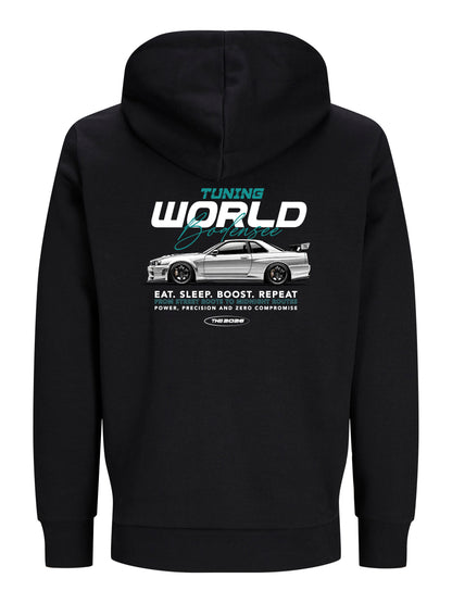 Hoodie schwarz "Tuningworld Bodensee 2026 Nissan