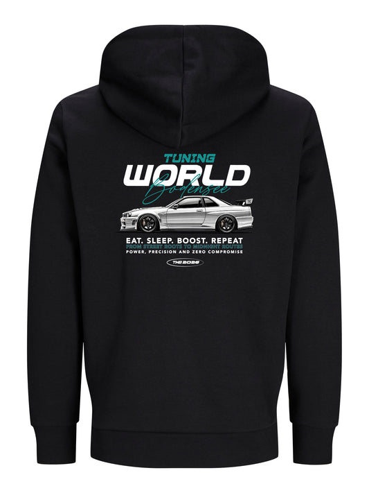 Hoodie schwarz "Tuningworld Bodensee 2026 Nissan