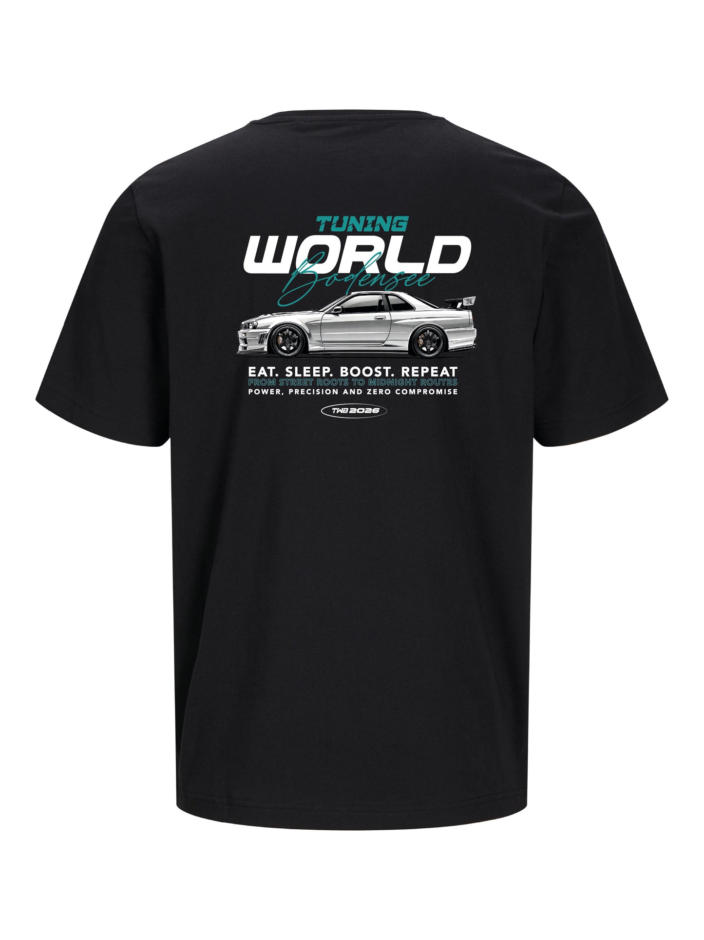T-Shirt schwarz Men´s "Tuningworld Bodensee 2026" Nissan