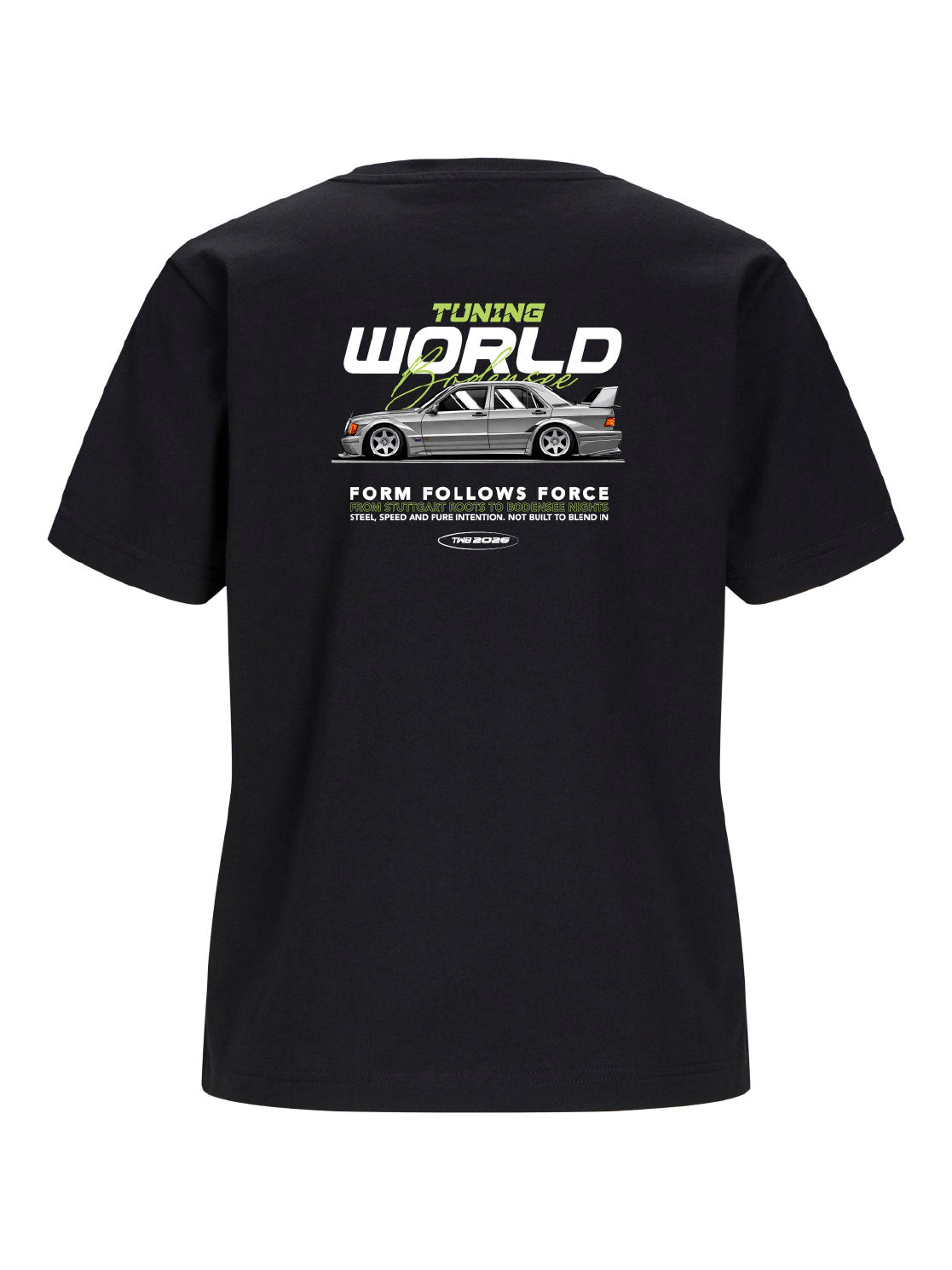 T-Shirt schwarz Women´s "Tuningworld Bodensee 2026" Benz