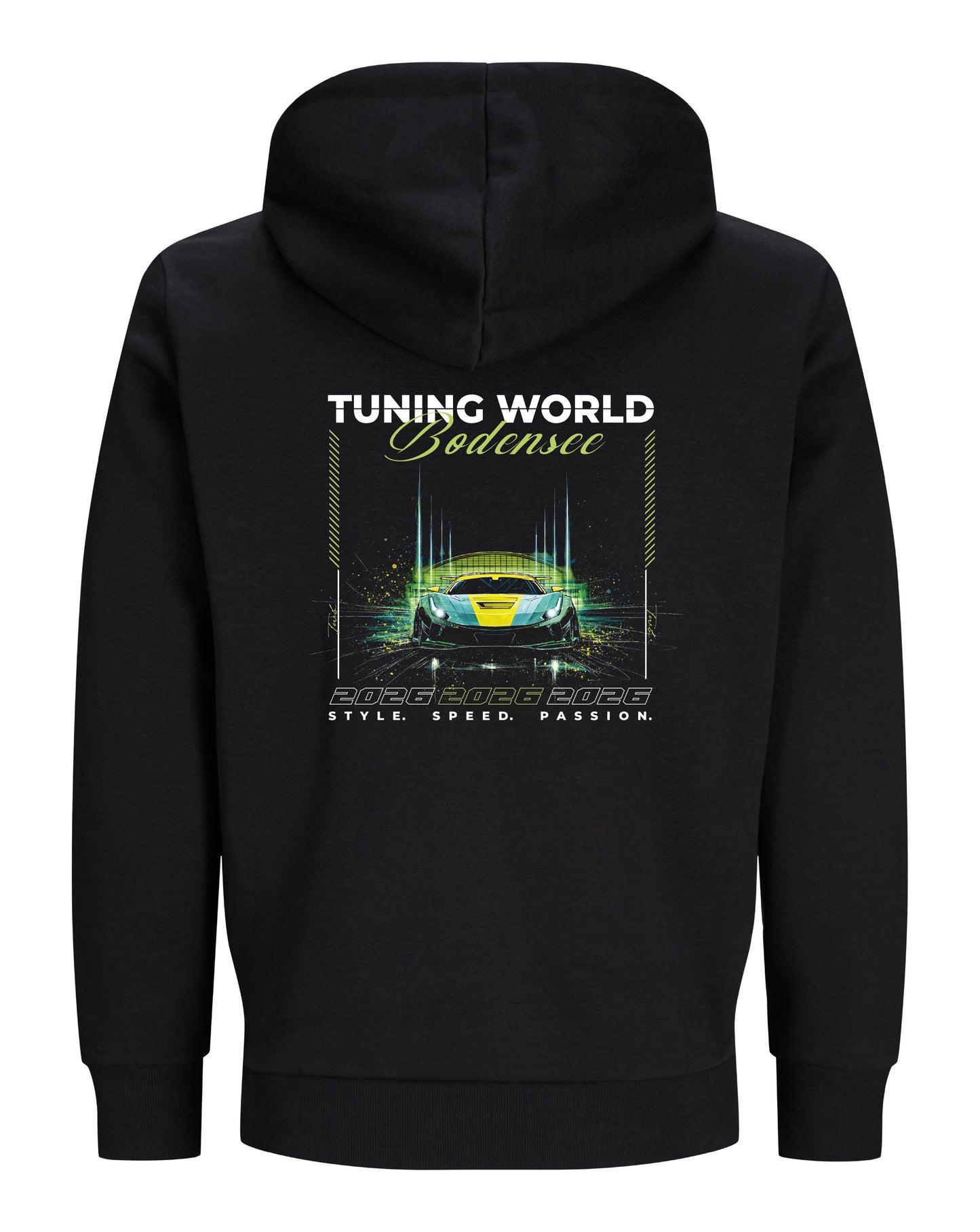Hoodie schwarz "Tuningworld Bodensee 2026